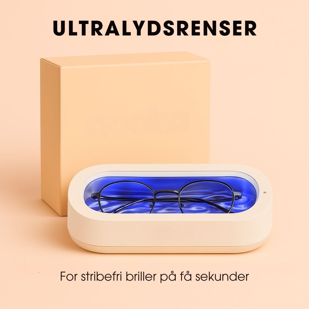 OptiClear® - Se klarere med ultralydsrenseren