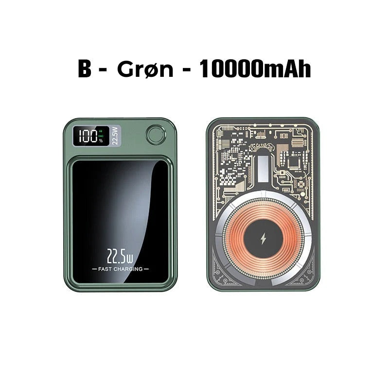 StrømSlim™ – Ultratynd Hurtigopladende Powerbank
