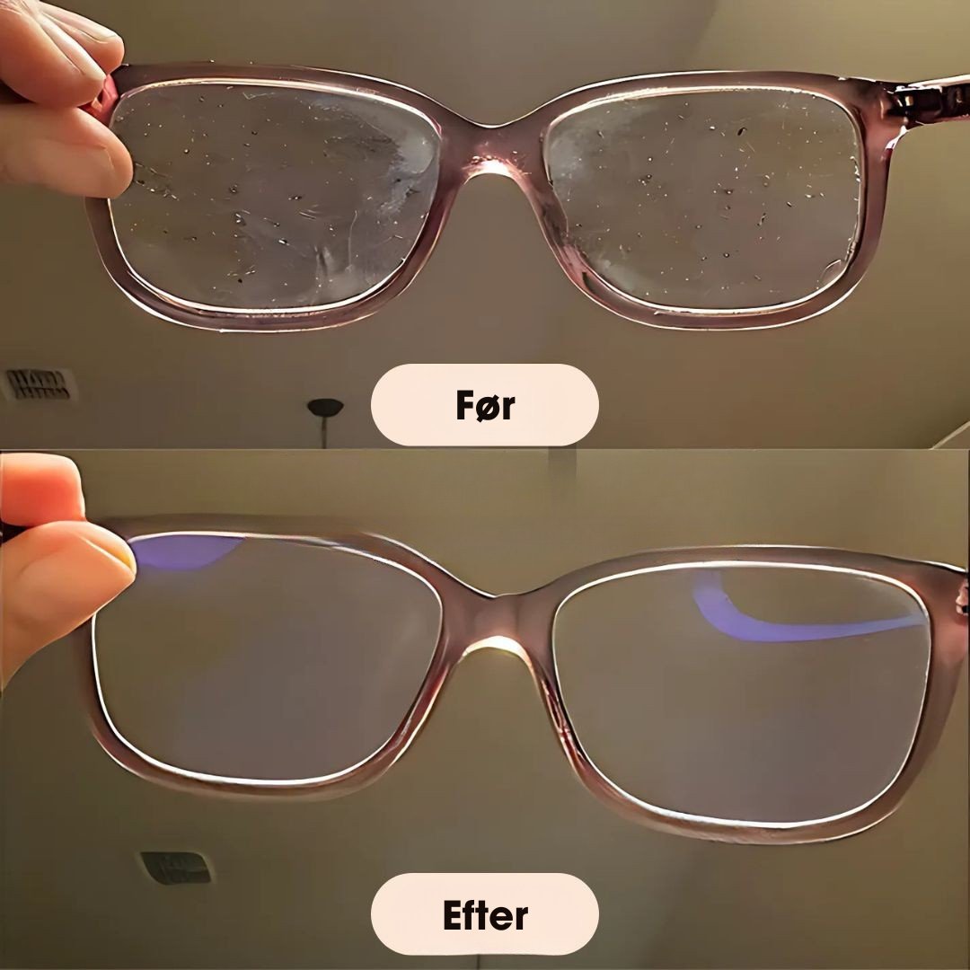 OptiClear® - Se klarere med ultralydsrenseren