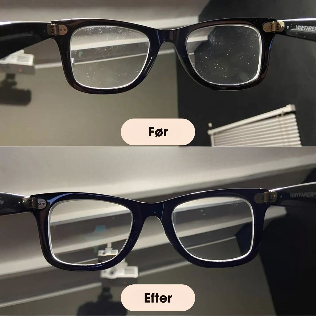OptiClear® - Se klarere med ultralydsrenseren