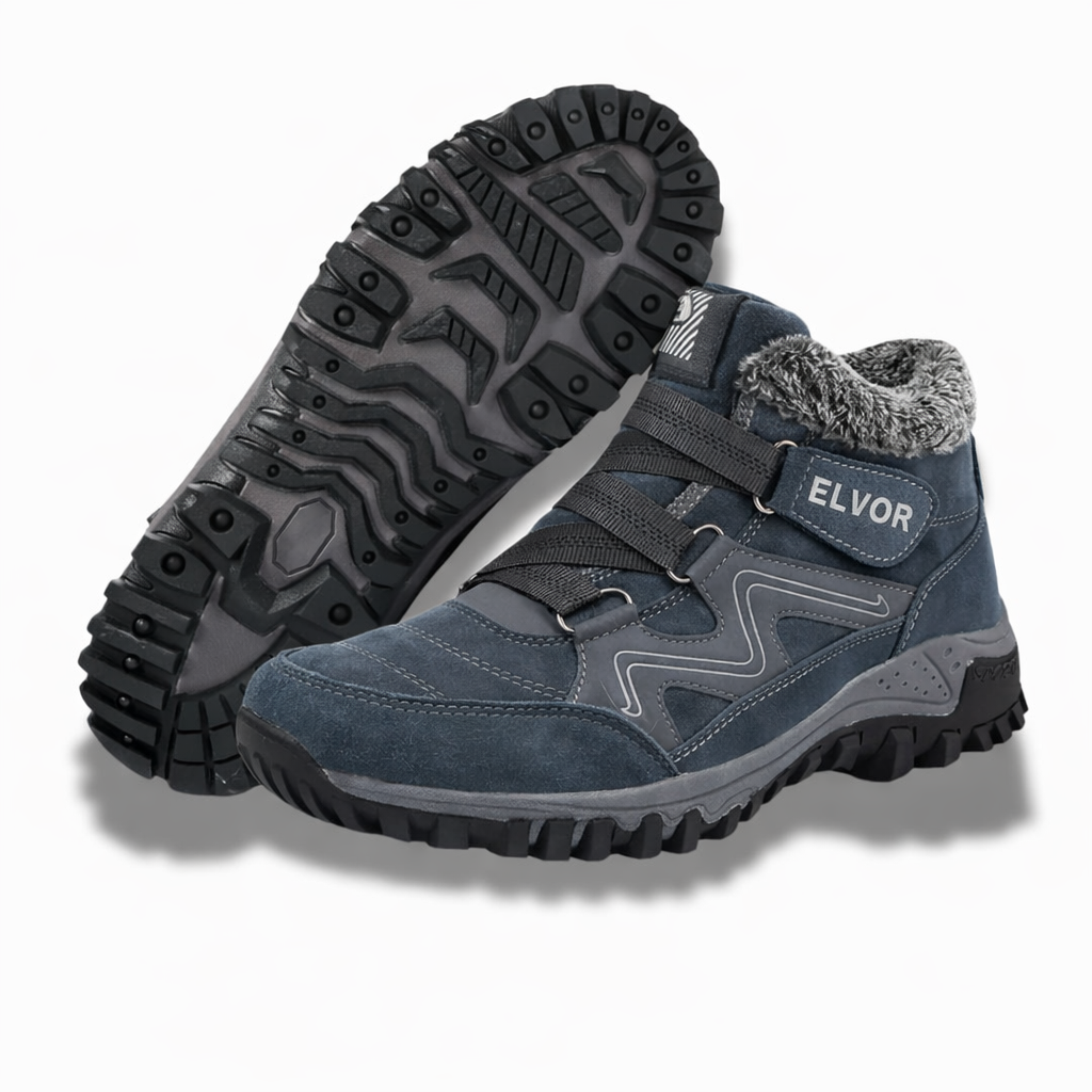 Elvor™ Vinterstøvler – stabilitet, varme og tryghed på glatte vinterdage