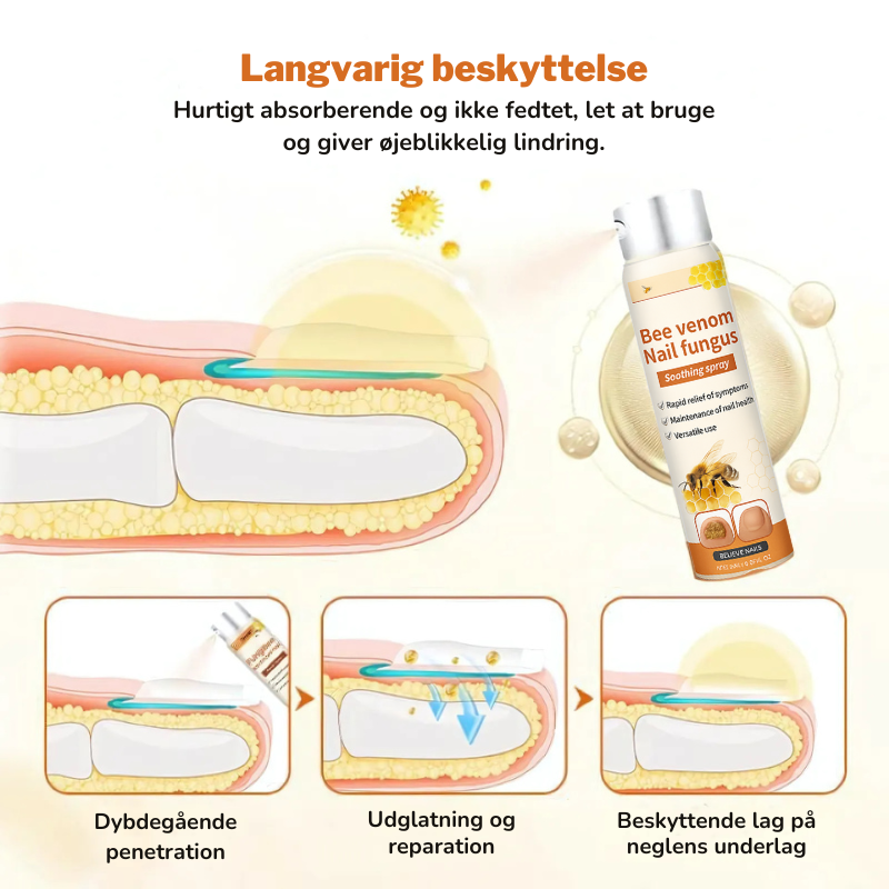 KlarNegl™ – Avanceret Svampedræbende Negleplejespray
