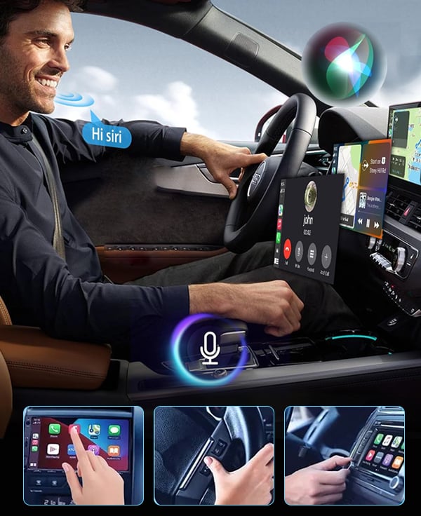 AutoLink™ | Trådløs CarPlay & Android Auto