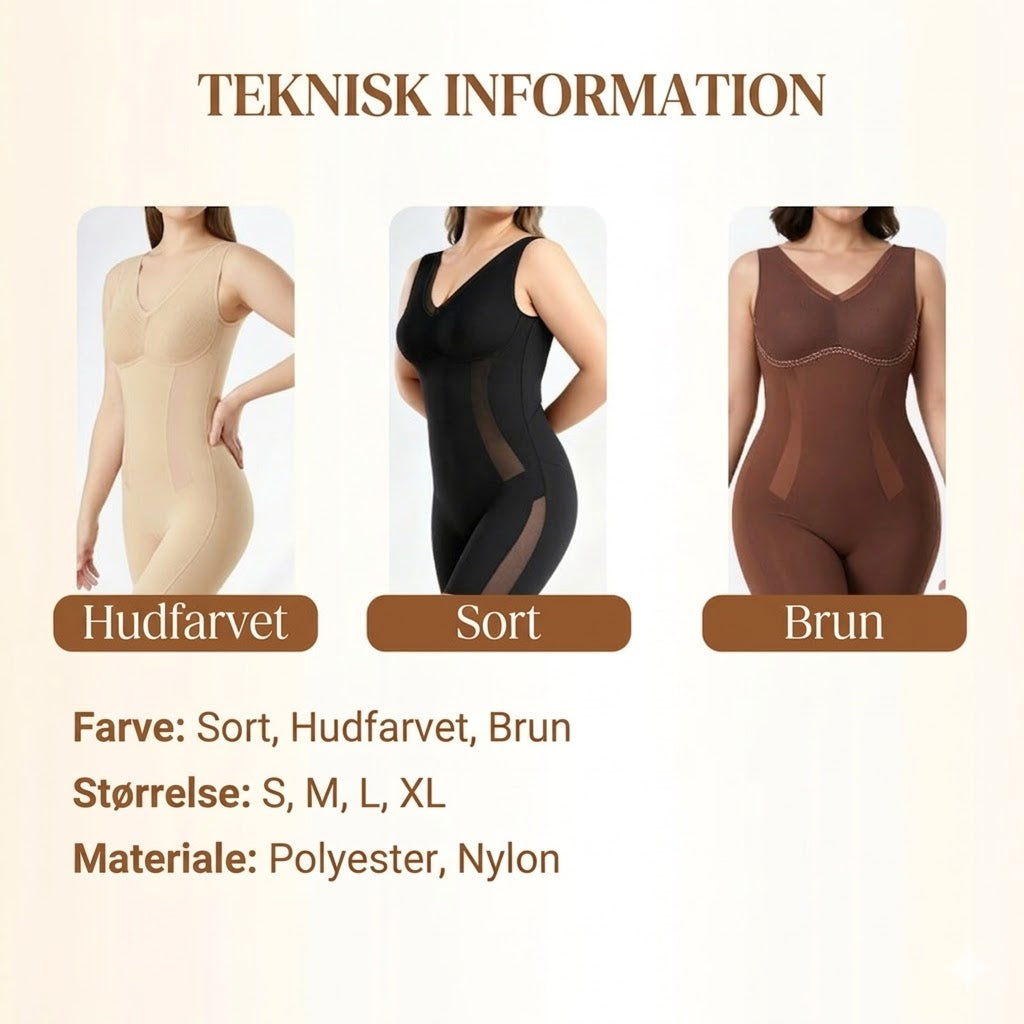 FormKurva™ – Formande Shapewear Bodysuit med Magkontroll