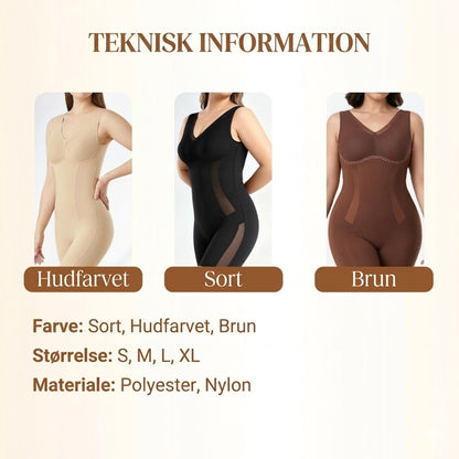 FormKurva™ – Formande Shapewear Bodysuit med Magkontroll