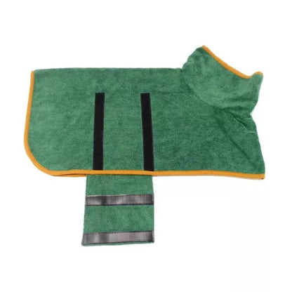 VarmVov™ – Absorberende Hundebadekåbe