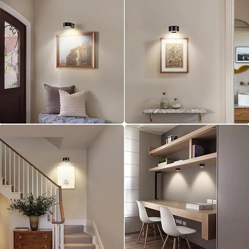 HyggeLys™  – Magnetisk Trådløs Multifunktionel Væglampe (3-pak)