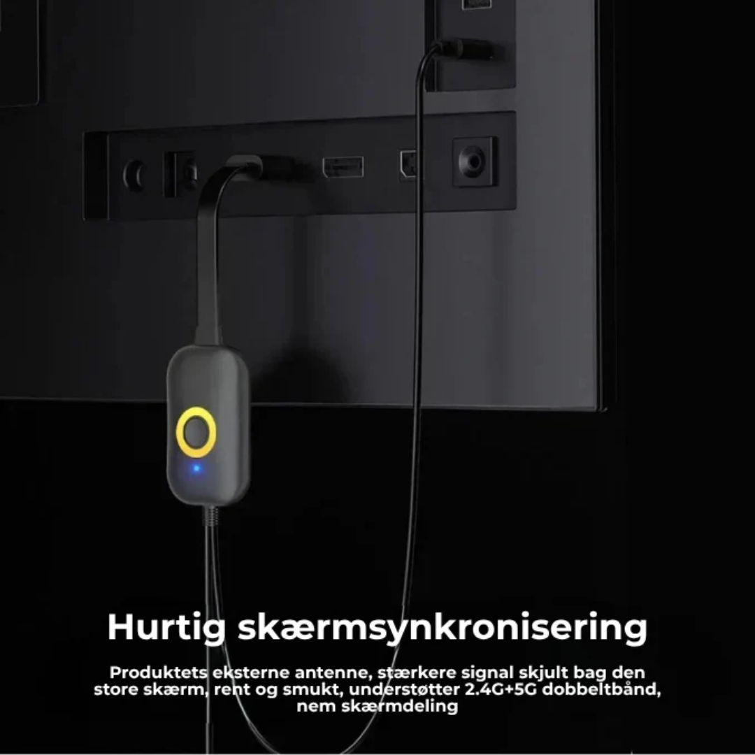 SpejlVen™ – Trådløs Skærmspejling til TV