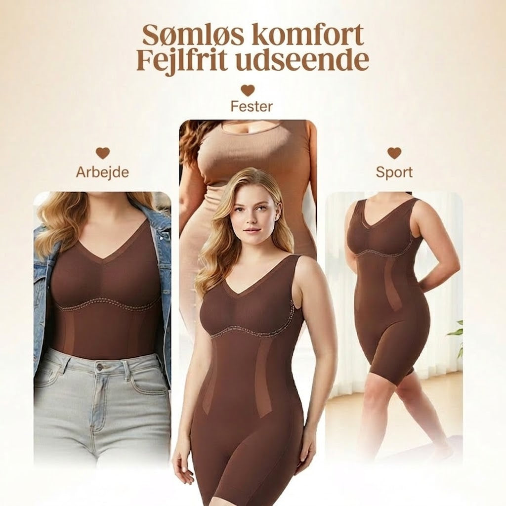FormKurva™ – Formande Shapewear Bodysuit med Magkontroll
