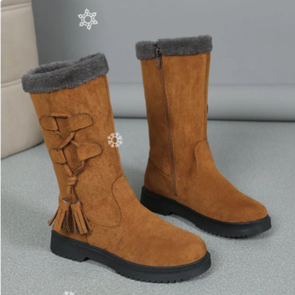 Iselin™ Vinterstøvler | Varme, elegante & skridsikre til vinterens dage