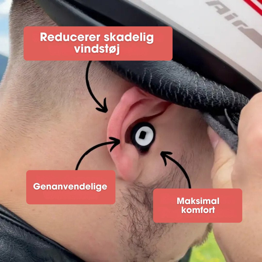 KlarLyd™ – Smarte Støjdæmpende MC-Ørepropper