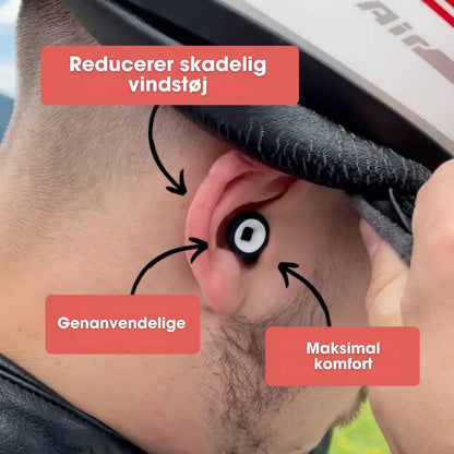 KlarLyd™ – Smarte Støjdæmpende MC-Ørepropper