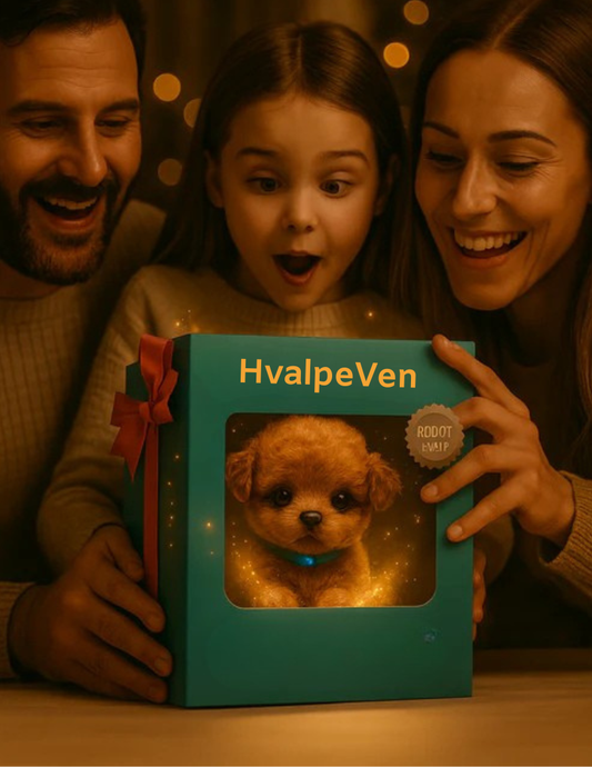 HvalpeVen™ | Bedårende og problemfrit realistisk hvalpelegetøj