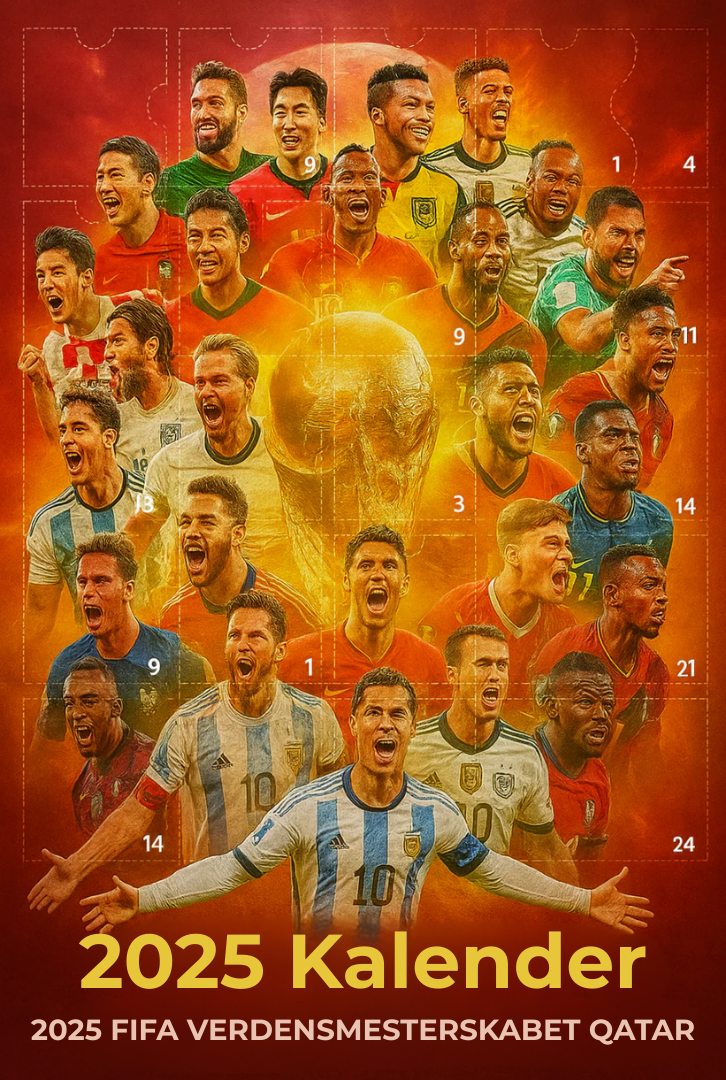 Fodboldfesten™ – Nedtælling til jul for fodboldhelte