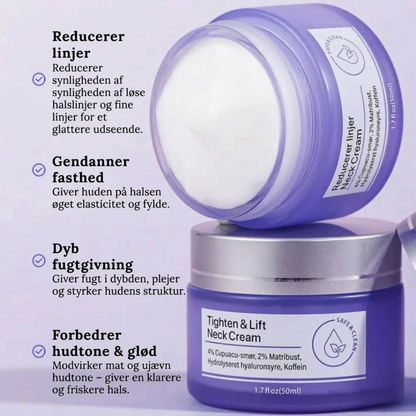 HalsLøft™ – Opstrammende Hals- & Dekolletagecreme