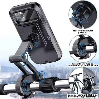 StabilGrip™ – 360° Roterbar & Stødsikker Mobilholder