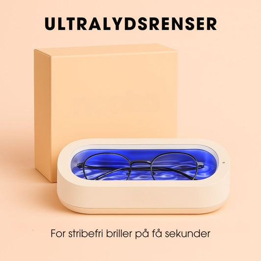OptiClear® - Se klarere med ultralydsrenseren