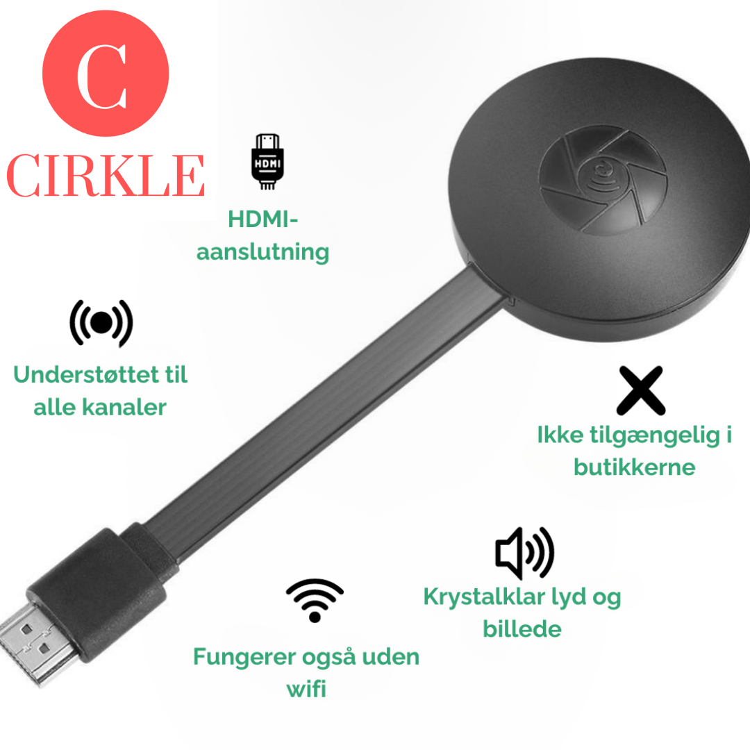 StrømLink™ | Nummer 1 casting uden Wifi!