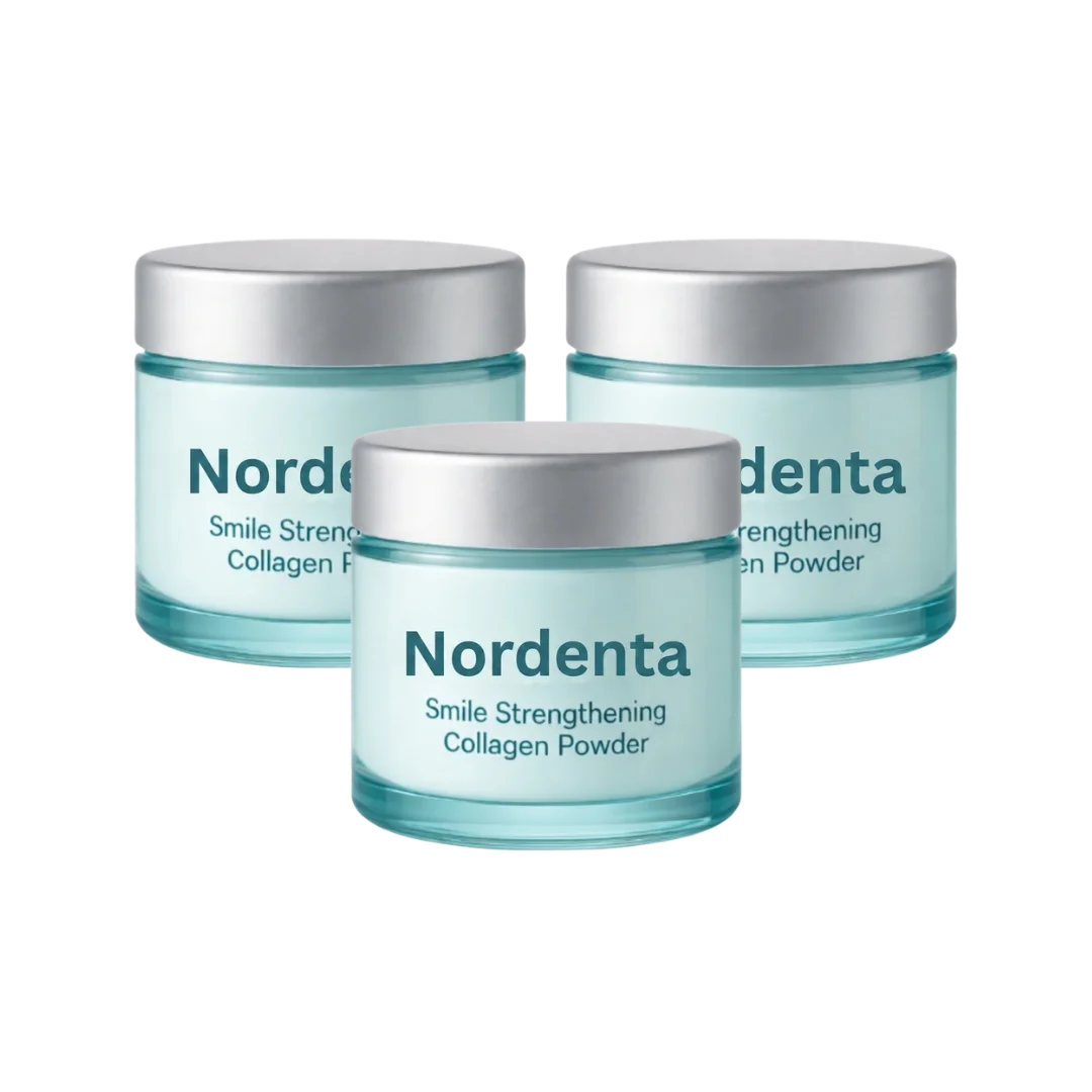 Nordenta™ Kollagen-tandpulver