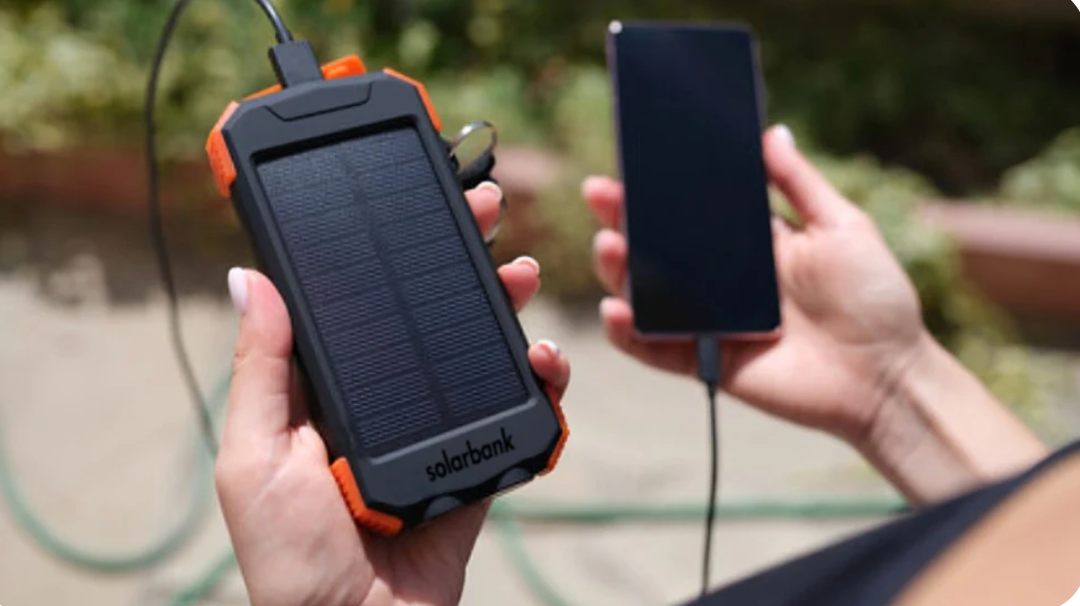 SolKraft™ – Solcelle-Powerbank