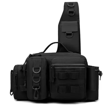 Kompakt Fiskeudstyrstaske – Bærbar Fisketaske til Fiskestænger og Tilbehør