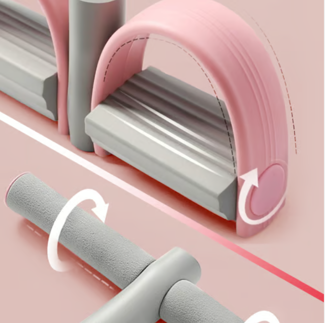 Multifunktionelt Træningsbånd – Modstandsbånd til Helkropstræning med Fodpedal