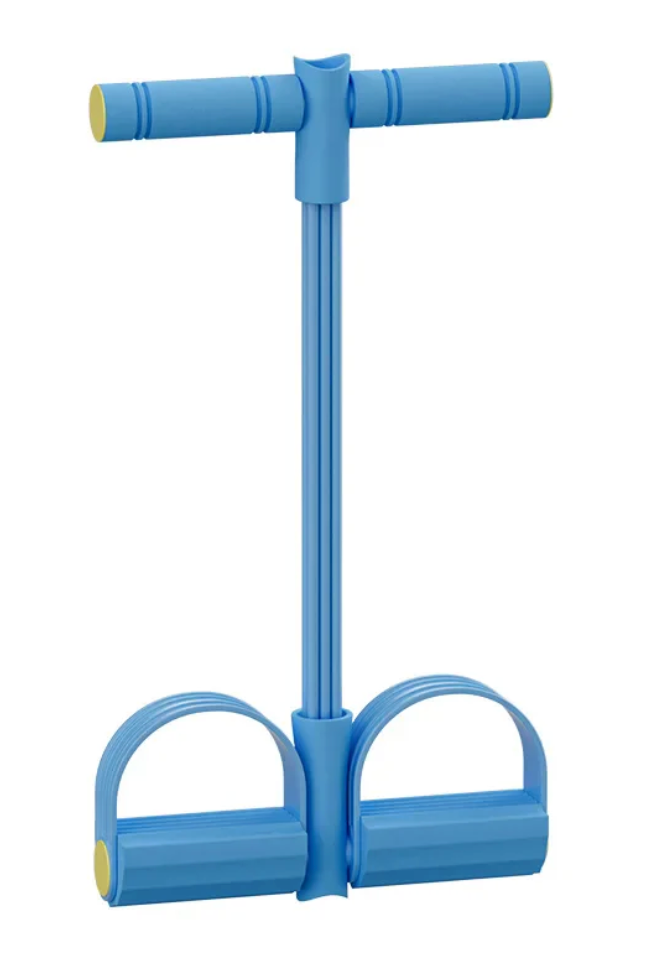 Multifunktionelt Træningsbånd – Modstandsbånd til Helkropstræning med Fodpedal