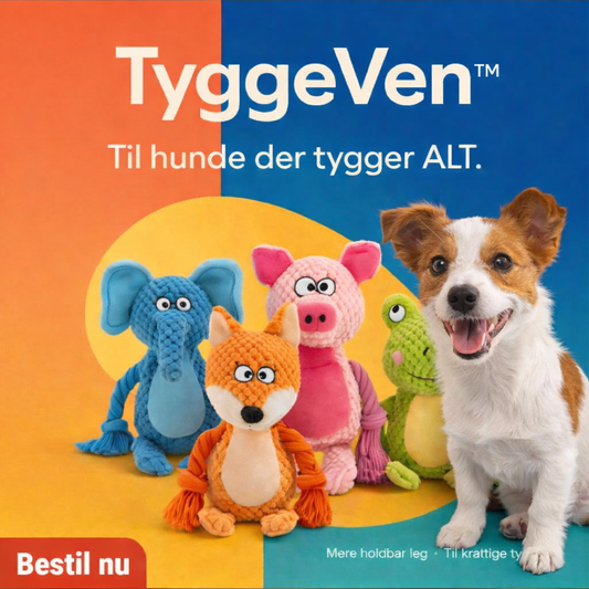 TyggeVen™ – Den sødeste bamse til de stærkeste bid