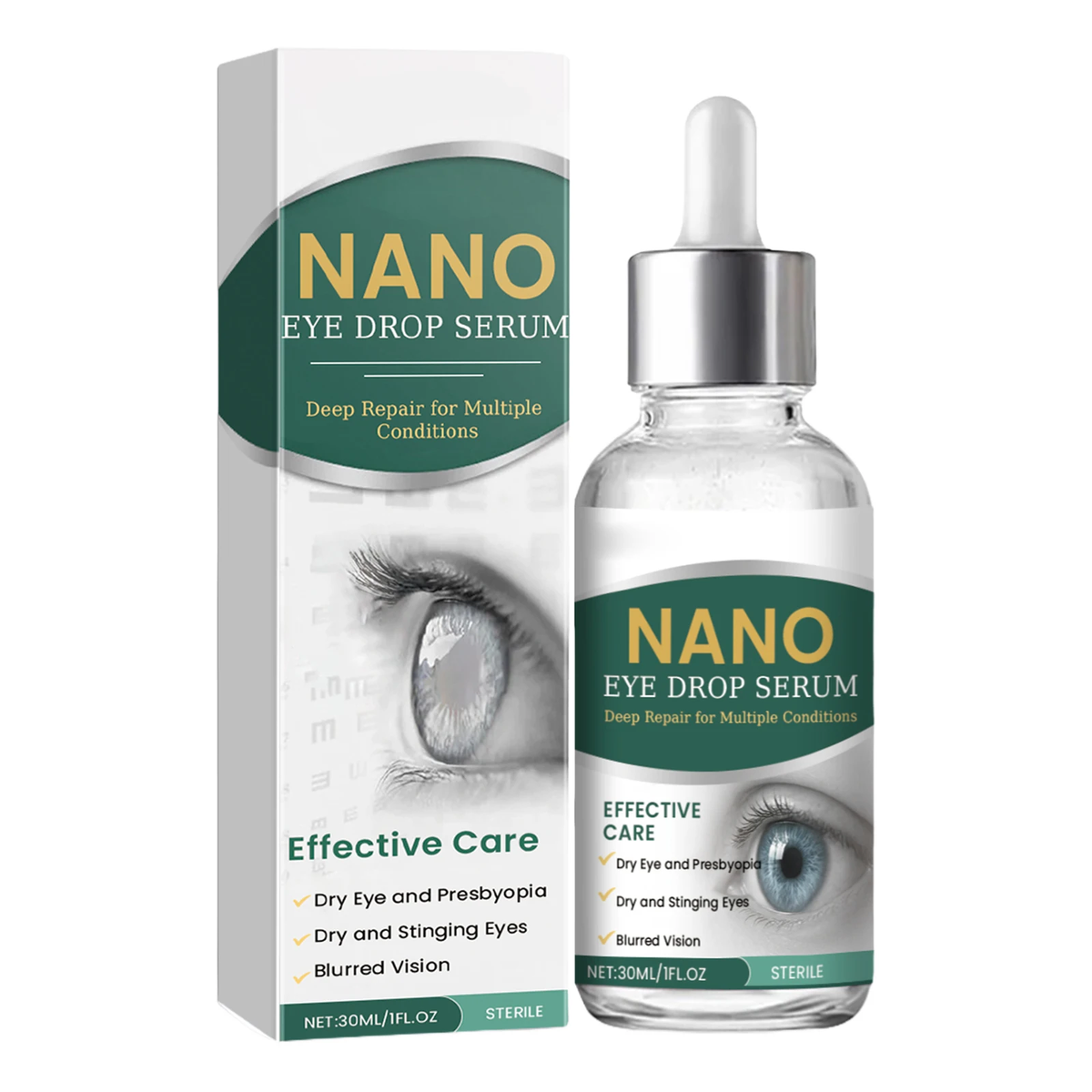 NanoSyn™ – Avancerede Øjendråber for Klarere Syn
