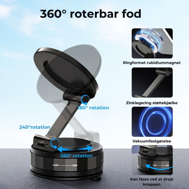 MagnetGrip™ – Magnetisk telefonholder til bilen