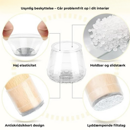 StolSkjold™ - Den bedste lydisolerende beskyttelse til dit gulv!