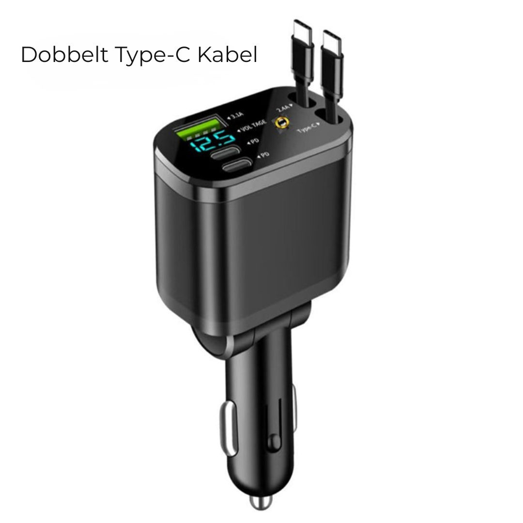 TurboLad™ l Hurtig billader med stjernehimmel-lys