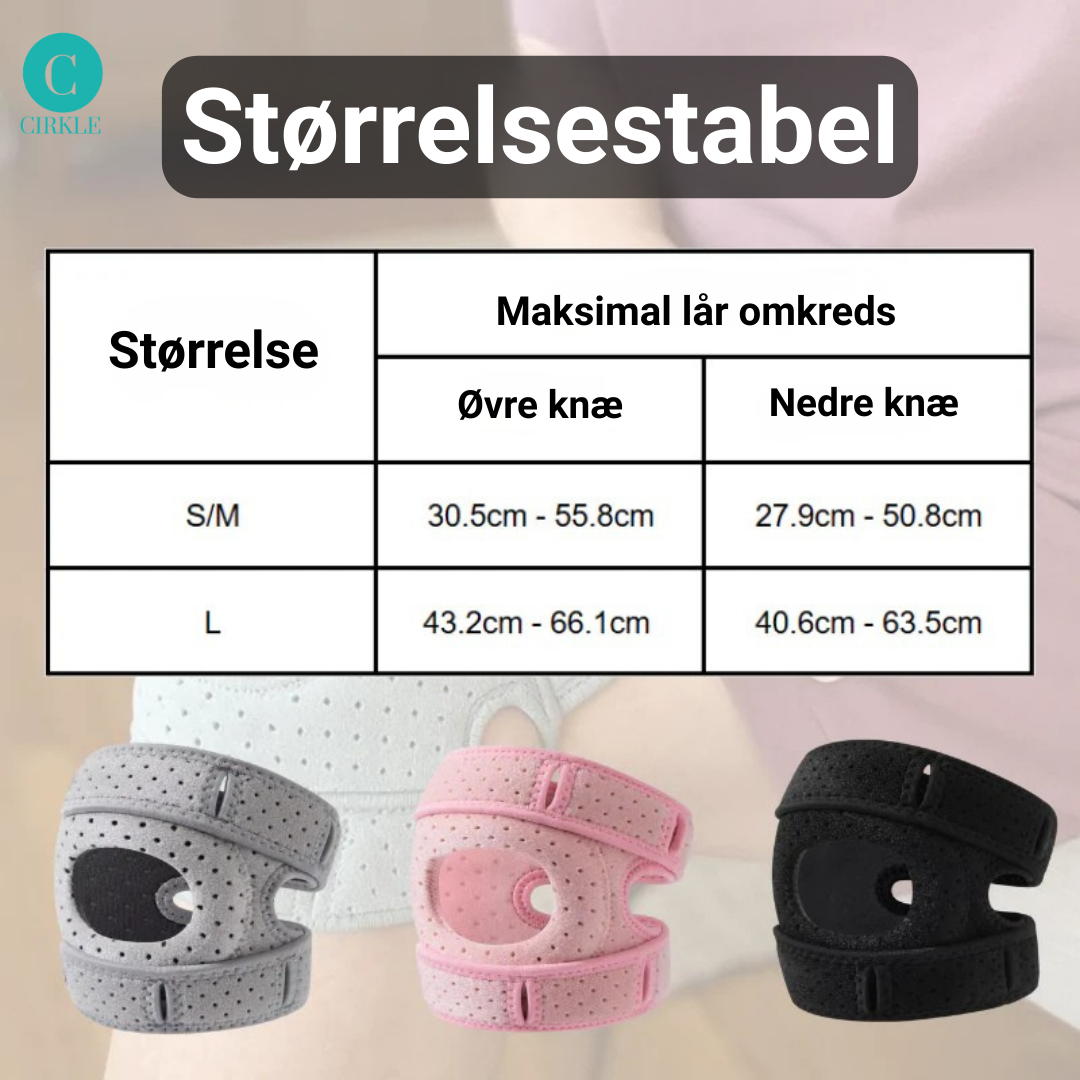 KnæKomfort™ | Stop stivheden i knæene og bevæg dig frit uden smerter