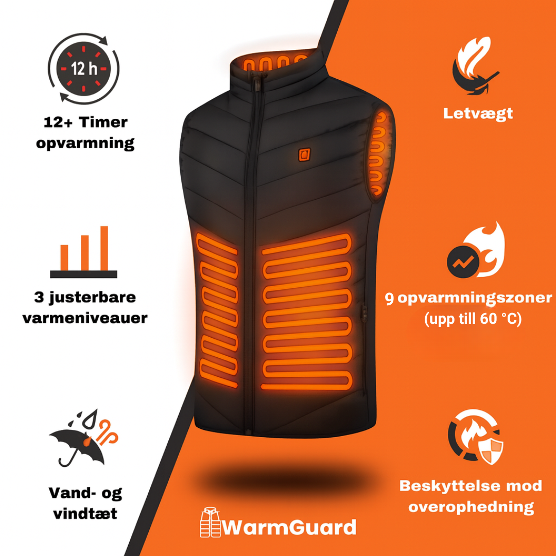 WarmGuard™ 2.0 Unisex-vest: Opvarmet og vandtæt