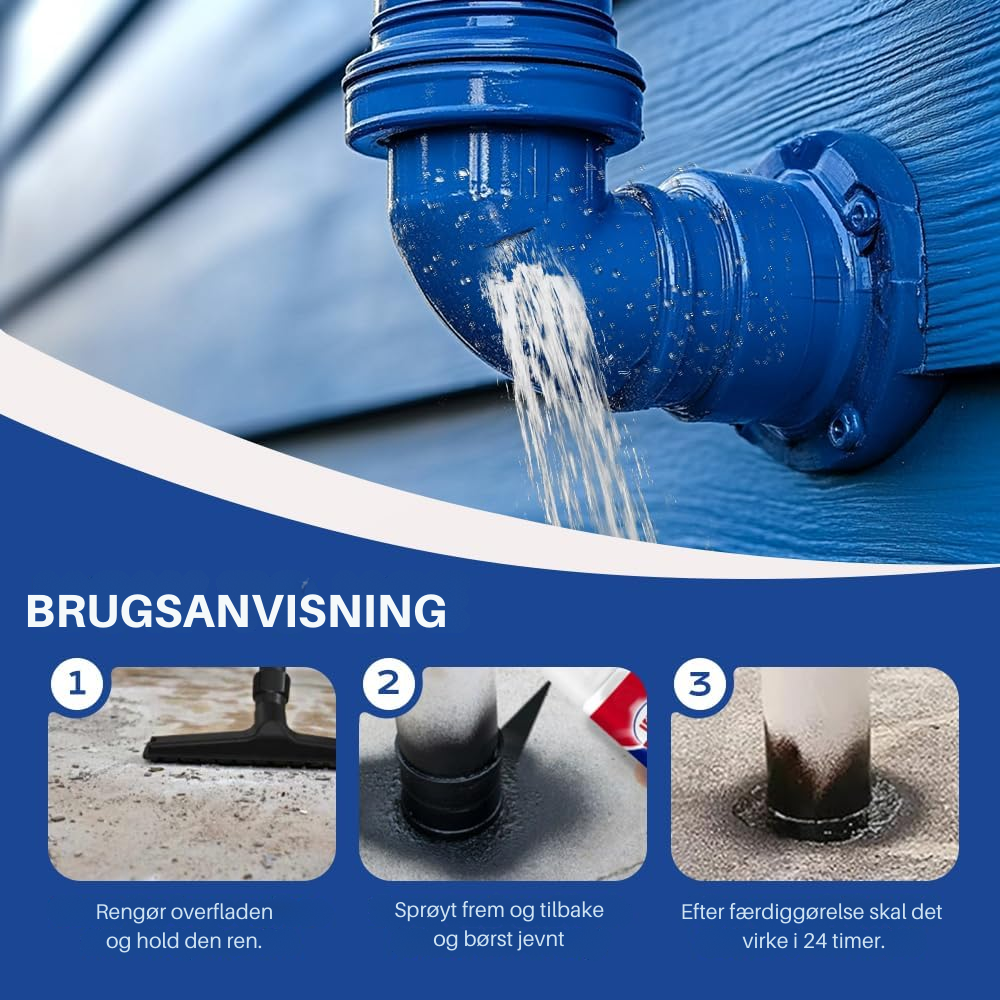 LeakRepair™ | Tætner enhver lækage. I løbet af et øjeblik.