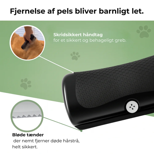 PelsFri™ Hundebørste™ | Slut med pels – hundebørsten alle elsker