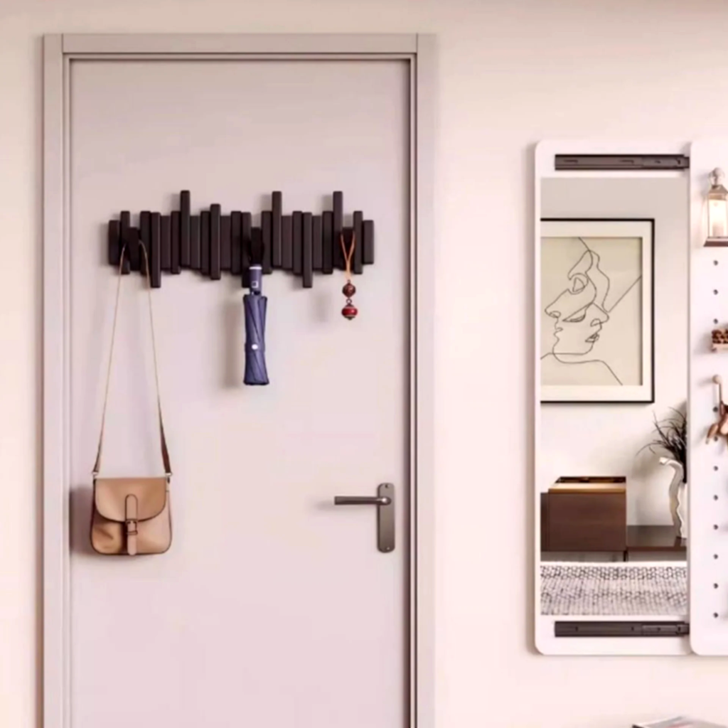 RenKrog™ – Foldbar Vægkrog i Minimalistisk Design