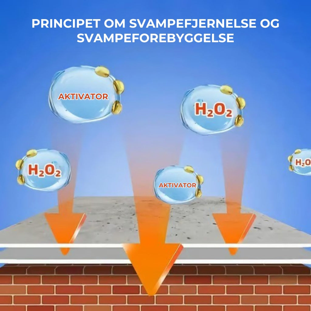 SkimmelStop™ - Hurtigvirkende spray mod skimmel