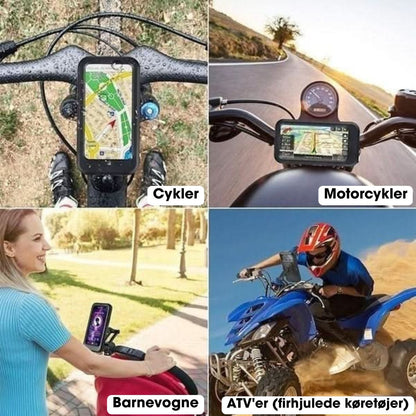 StabilGrip™ – 360° Roterbar & Stødsikker Mobilholder