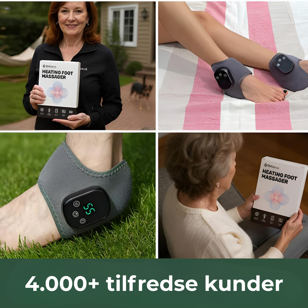 FodKomfort™ – Trådløs EMS Fodmassager