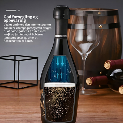 VinoLås™ – Roterende Lufttæt Flaske­forsegler til Vin & Drikkevarer