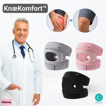 KnæKomfort™ | Stop stivheden i knæene og bevæg dig frit uden smerter