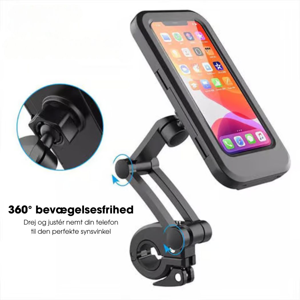 StabilGrip™ – 360° Roterbar & Stødsikker Mobilholder