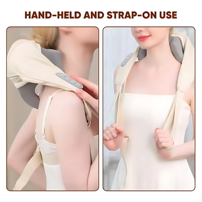 NeckMassager: Beroligende Hede Afslappende Nakke Og Skuldermassageapparat