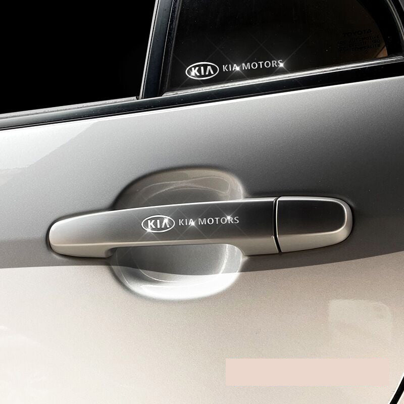 BilFinish™ – Selvklæbende metal 3D-dekorstrimler til bil (4 stk.)