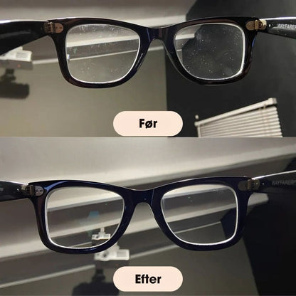 OptiClear® - Se klarere med ultralydsrenseren