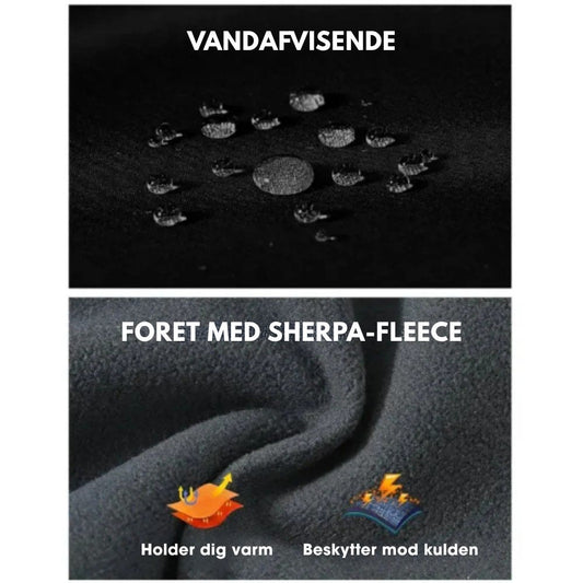 FjellTek™ - Strækbare Outdoorbukser | Vind- og Vandtætte Vandrebukser