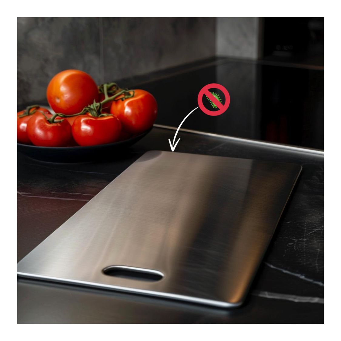 TitanChef™ - 100% Titanium skærebræt