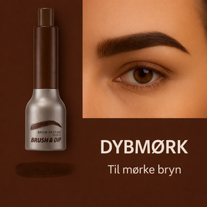 Dyb brun