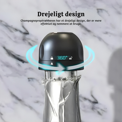VinoLås™ – Roterende Lufttæt Flaske­forsegler til Vin & Drikkevarer